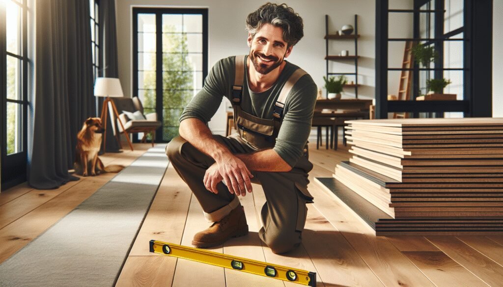cómo nivelar suelos de madera